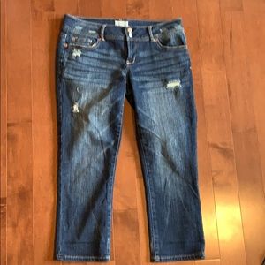 ♥️ Aeropostale women’s blue jean capris